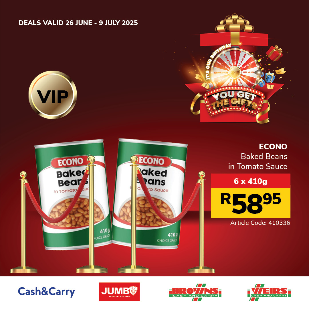 Jumbo Cash & Carry specials - 26/06/2025 - 09/07/2025. Page 59