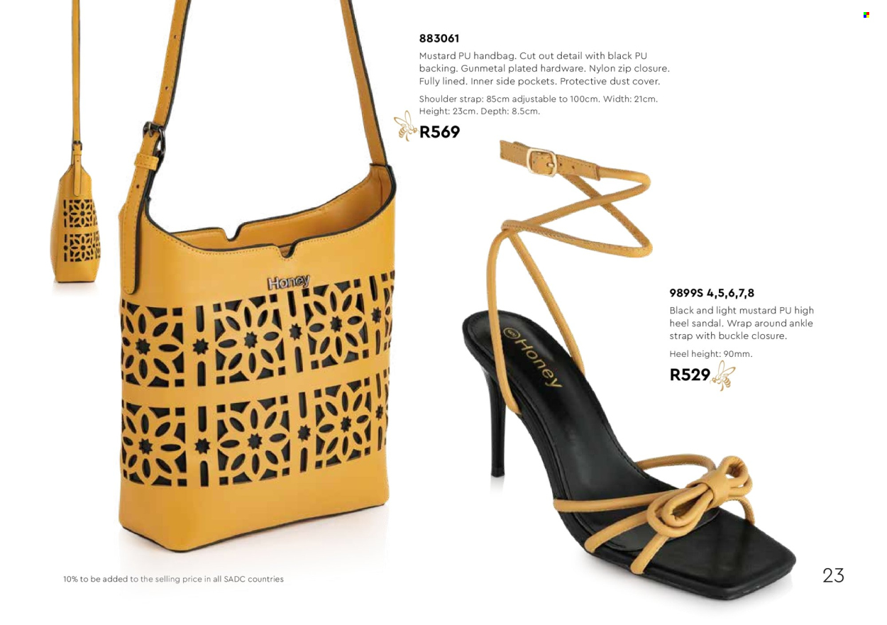 Honey specials. Page 25