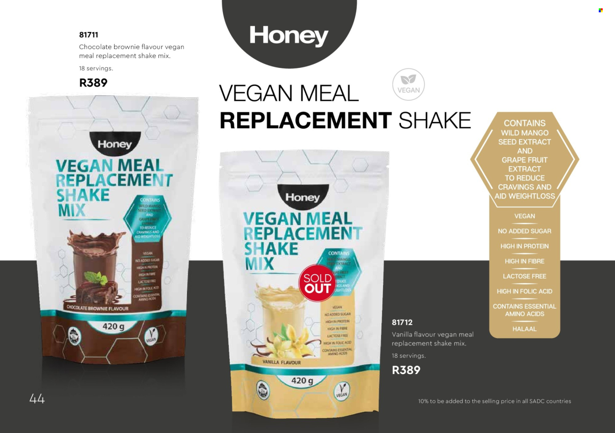 Honey specials. Page 46