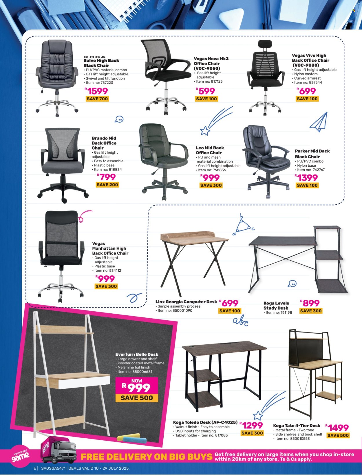 Game specials - 10/07/2025 - 29/07/2025. Page 6