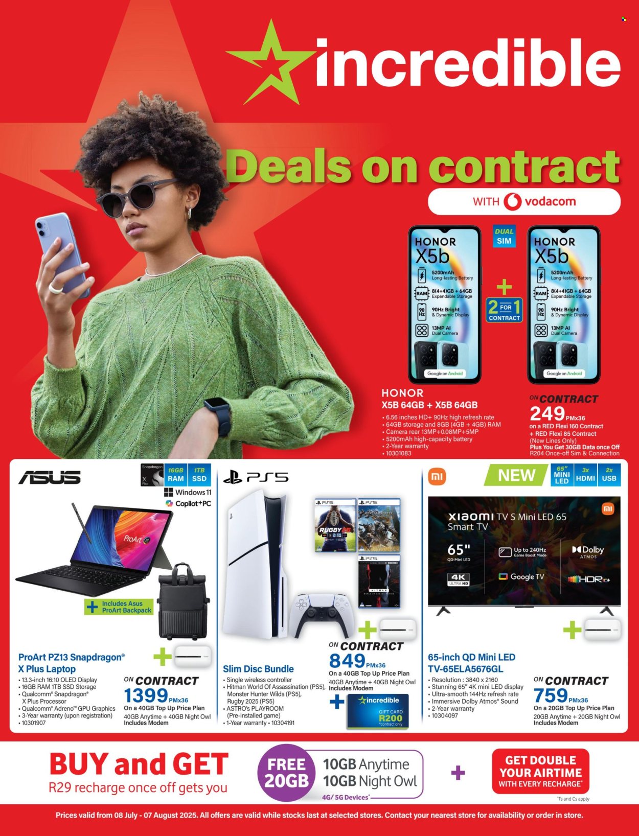 Incredible Connection specials - 08/07/2025 - 07/08/2025. Page 1