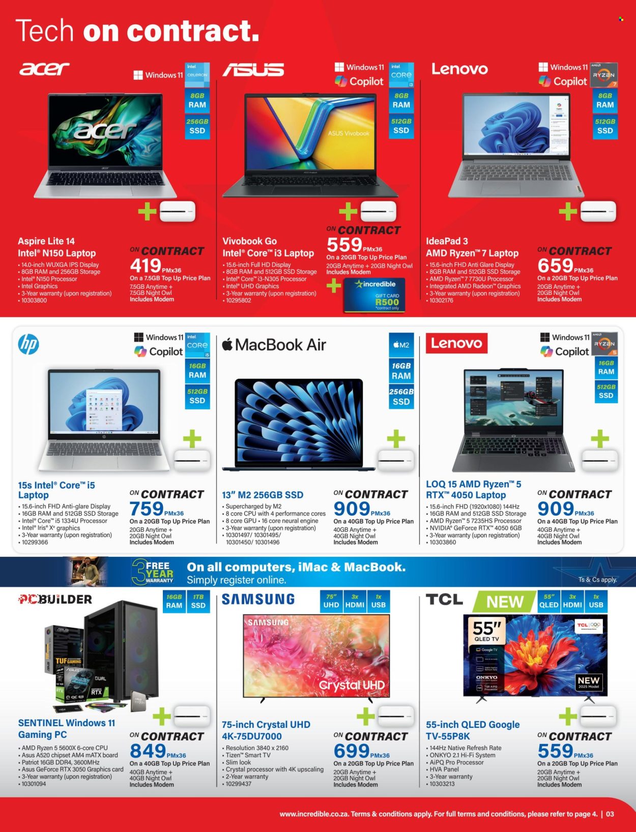 Incredible Connection specials - 08/07/2025 - 07/08/2025. Page 3