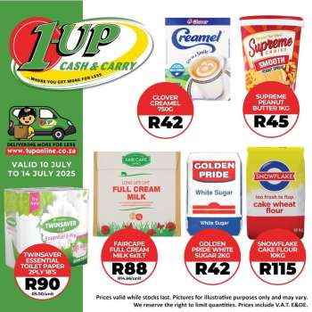 1UP Cash & Carry catalogue  - 10/07/2025 - 14/07/2025.