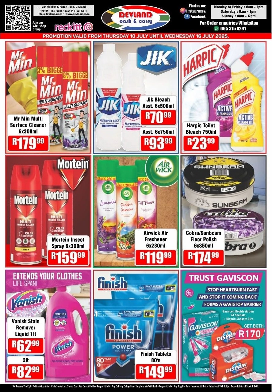 Devland specials - 10/07/2025 - 16/07/2025. Page 1