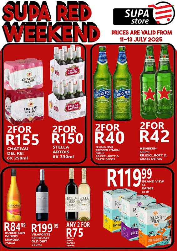 Supa Store specials - 11/07/2025 - 13/07/2025. Page 1
