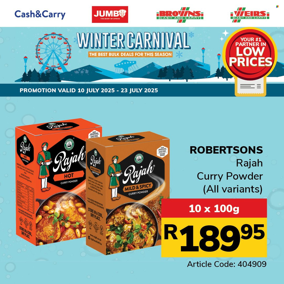 Jumbo Cash & Carry specials - 10/07/2025 - 23/07/2025. Page 22