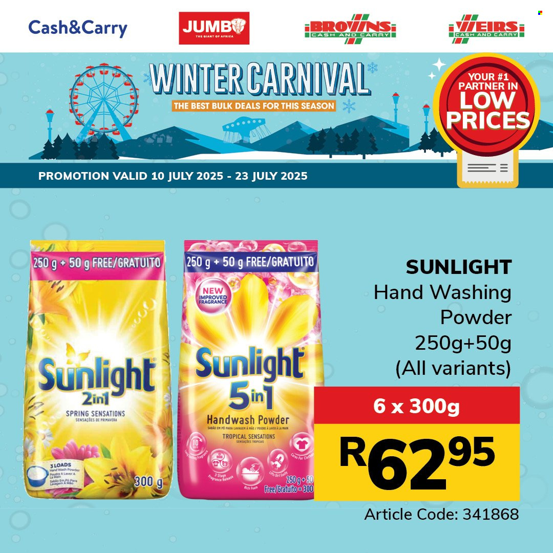 Jumbo Cash & Carry specials - 10/07/2025 - 23/07/2025. Page 28