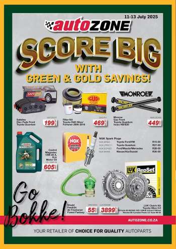AutoZone catalogue  - 11/07/2025 - 13/07/2025.