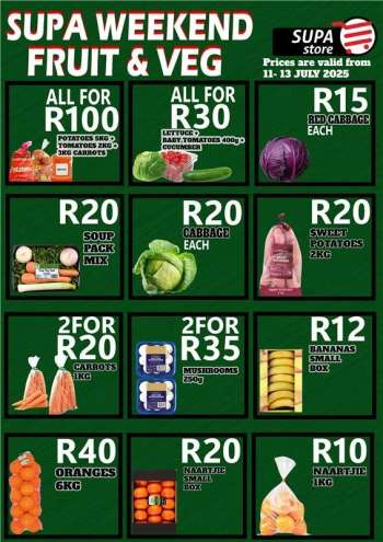 Supa Store catalogue  - 11/07/2025 - 13/07/2025.