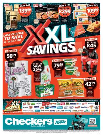 Checkers catalogue  - 14/07/2025 - 20/07/2025.