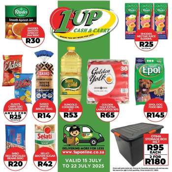1UP Cash & Carry catalogue  - 15/07/2025 - 22/07/2025.