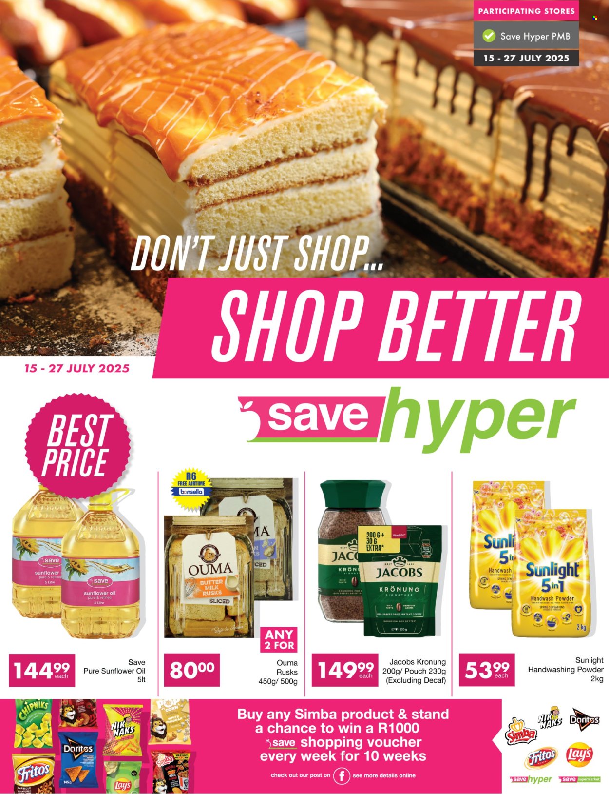 Save hyper specials - 15/07/2025 - 27/07/2025. Page 1