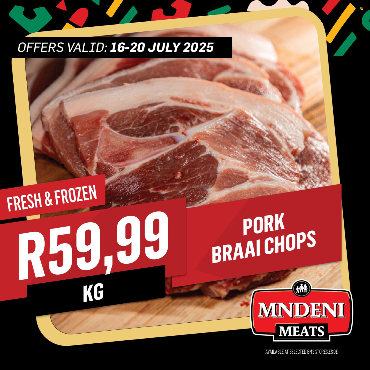 Mndeni Meats specials - 16/07/2025 - 20/07/2025. Page 2