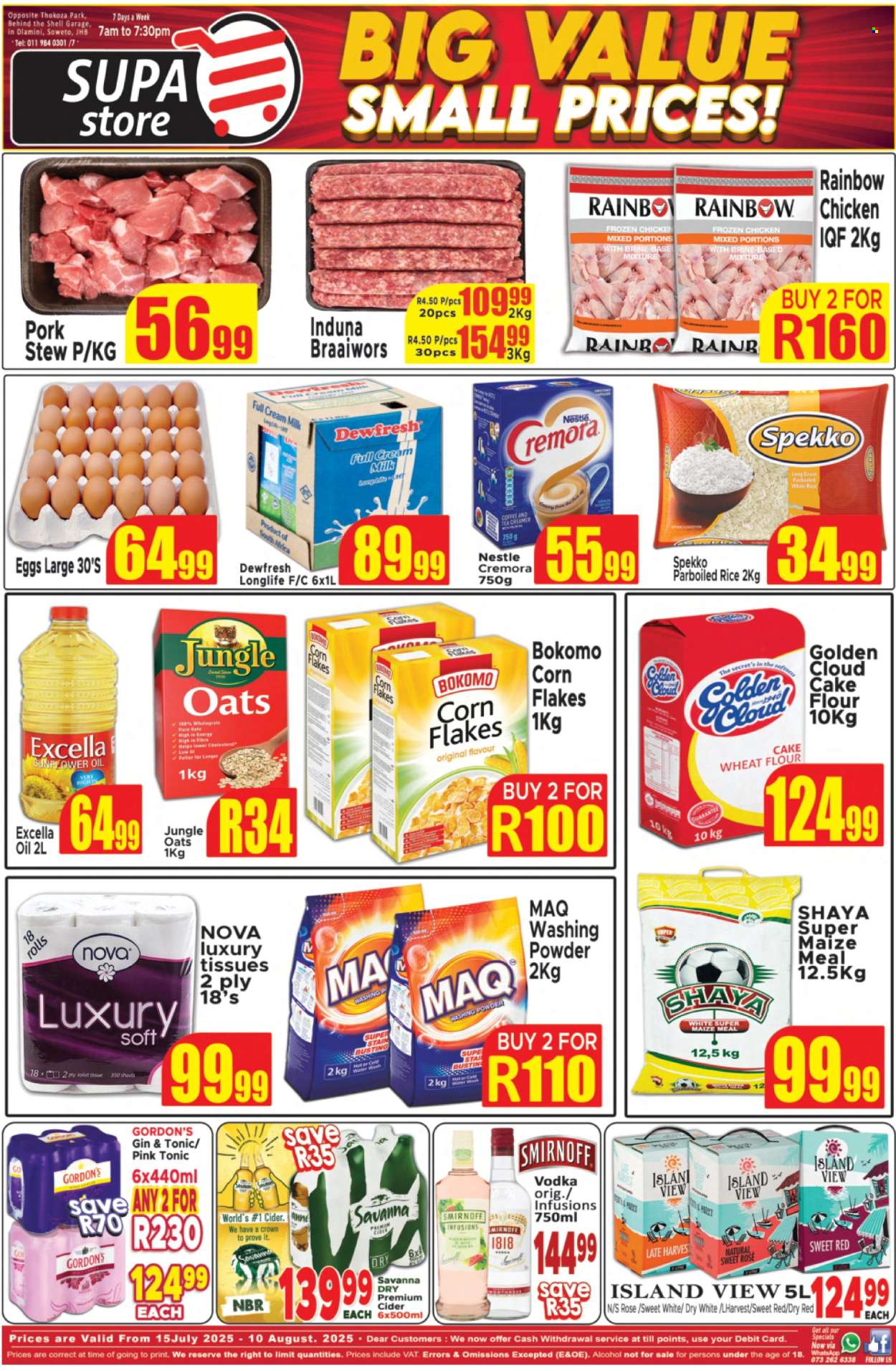 Supa Store specials - 15/07/2025 - 10/08/2025. Page 1