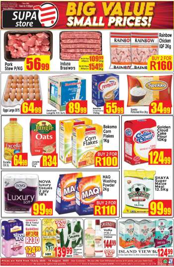Supa Store catalogue  - 15/07/2025 - 10/08/2025.