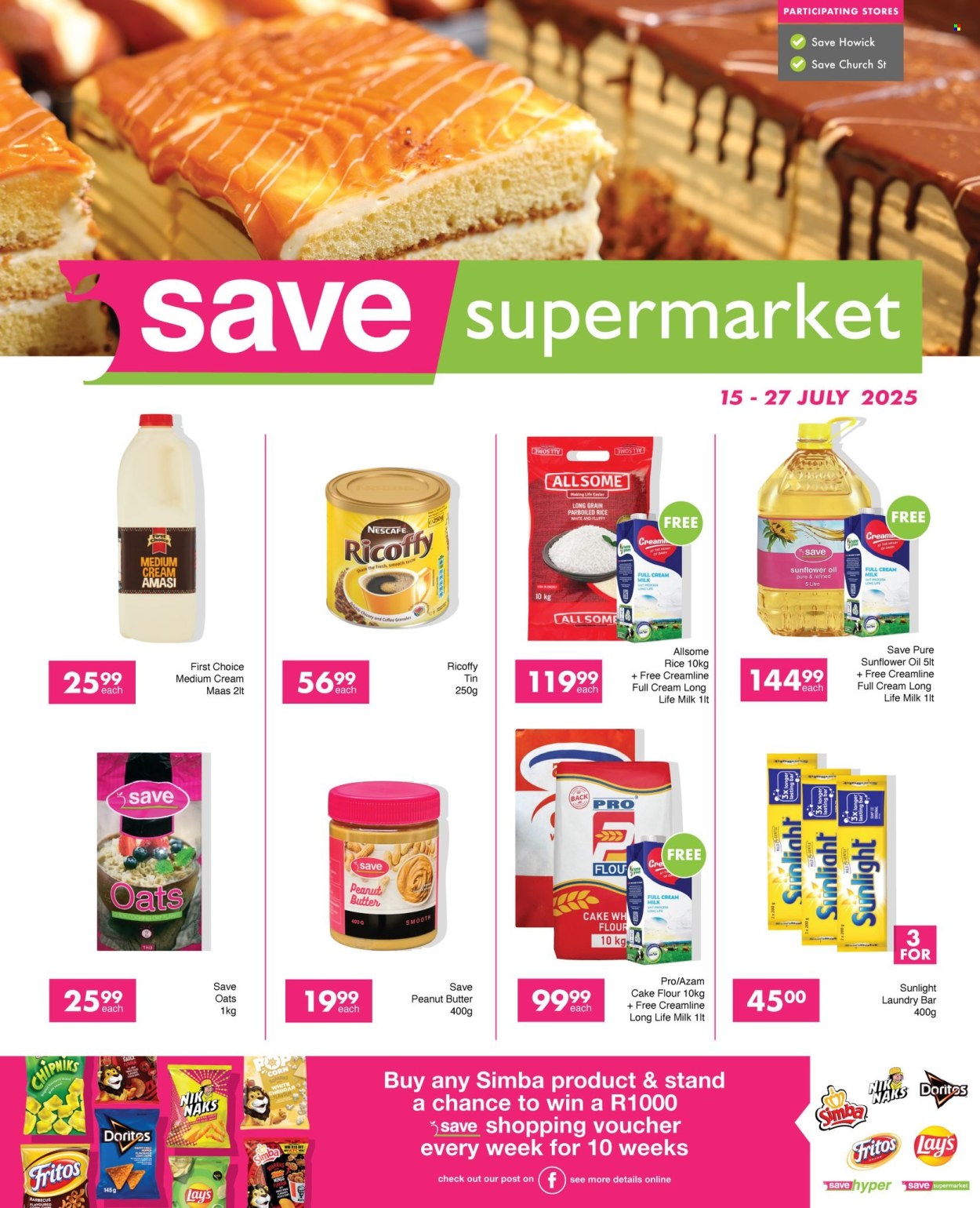 Save supermarket specials - 15/07/2025 - 27/07/2025. Page 1