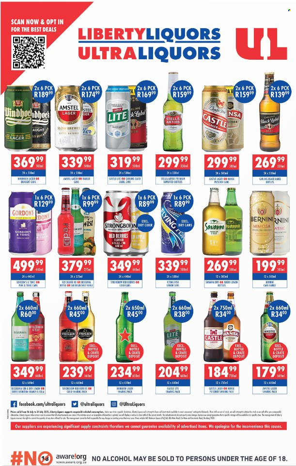 Liberty Liquors specials - 16/07/2025 - 31/07/2025. Page 4