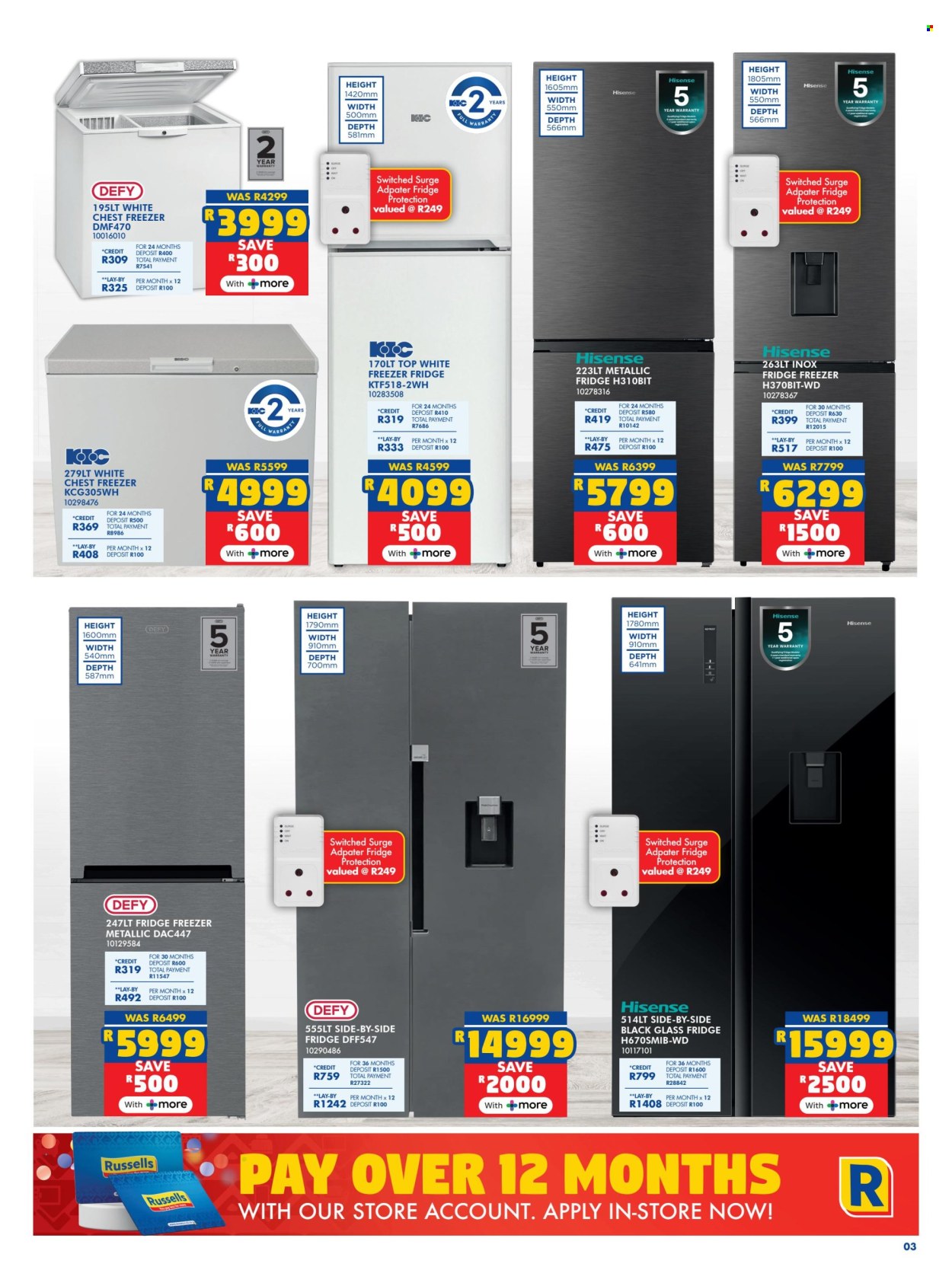 Russells specials - 17/07/2025 - 20/08/2025. Page 3