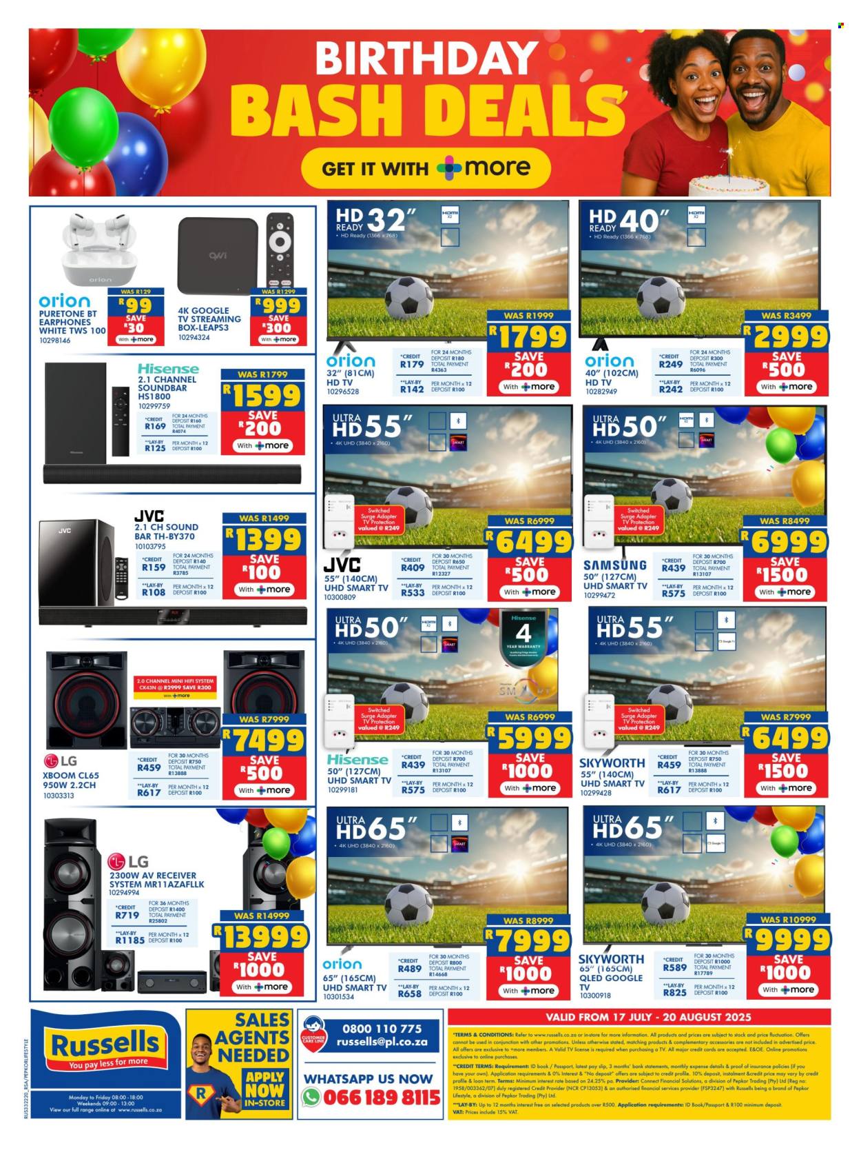 Russells specials - 17/07/2025 - 20/08/2025. Page 16