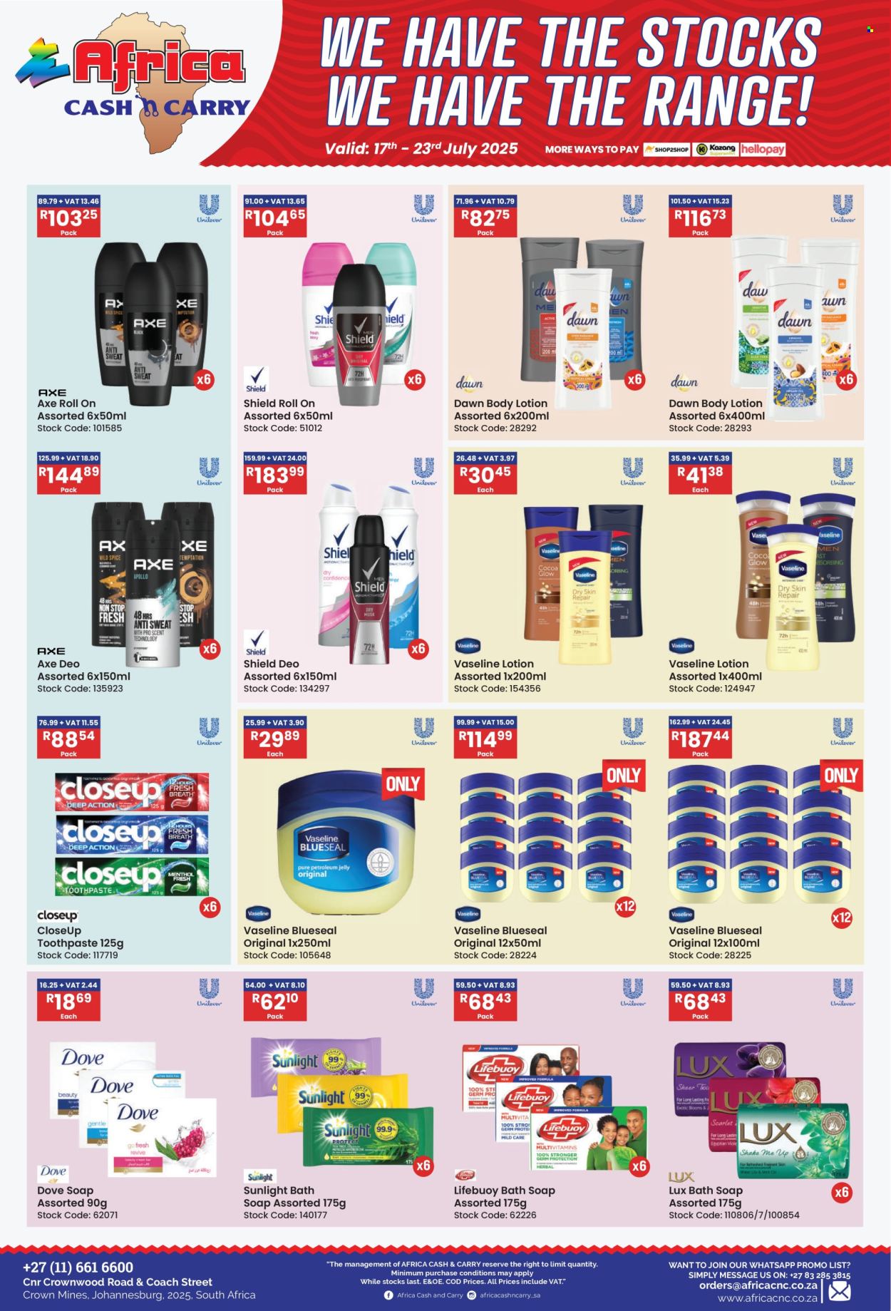 Africa Cash & Carry specials - 17/07/2025 - 23/07/2025. Page 20