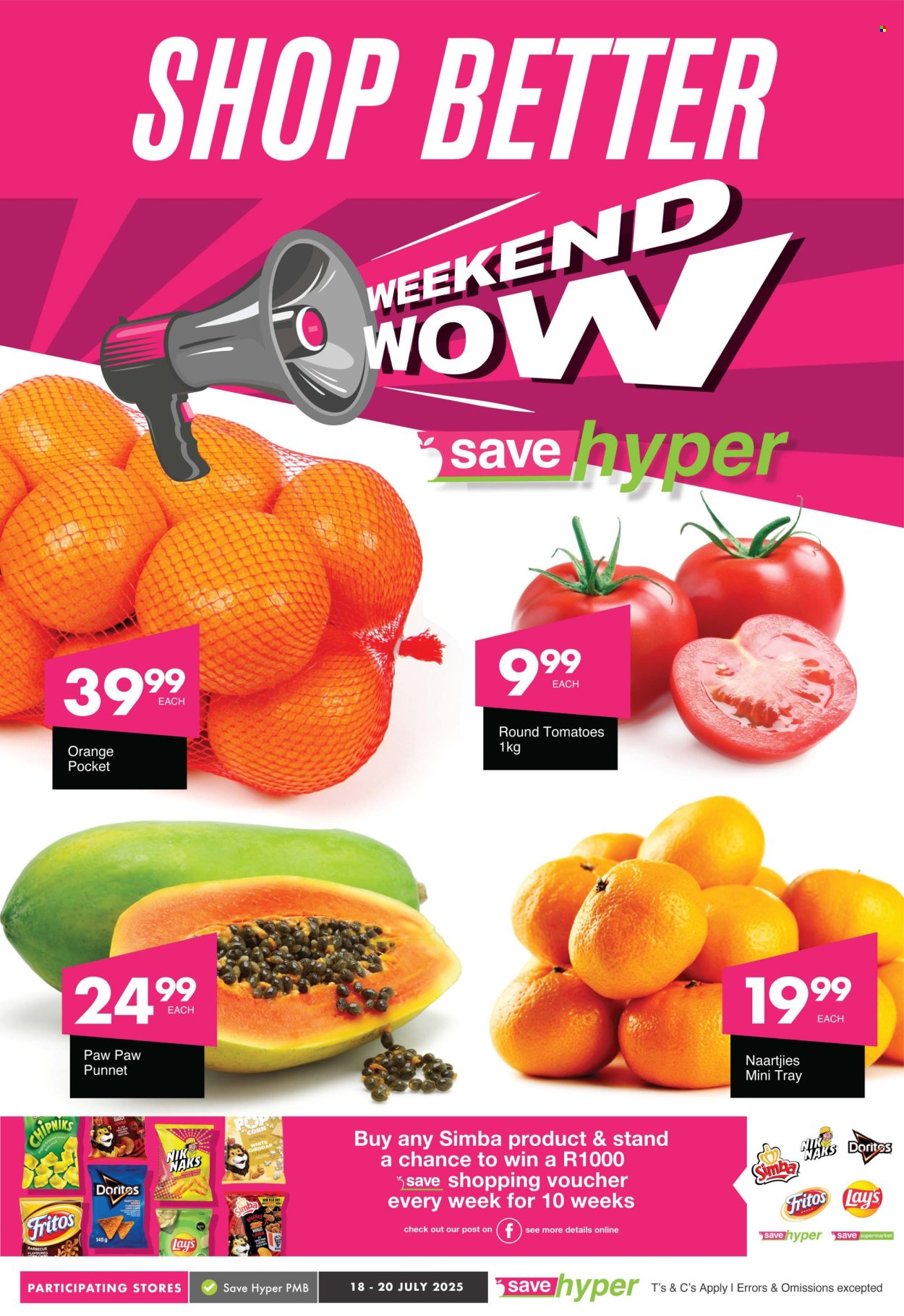 Save hyper specials - 18/07/2025 - 20/07/2025. Page 1