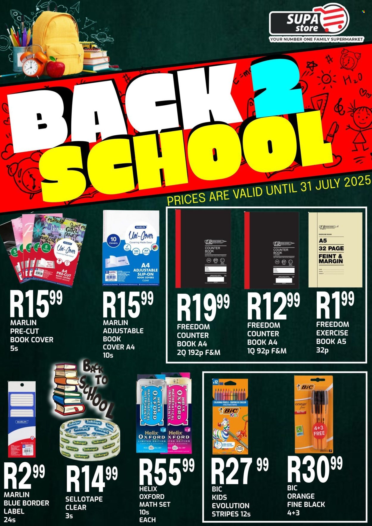 Supa Store specials - 18/07/2025 - 31/07/2025. Page 1