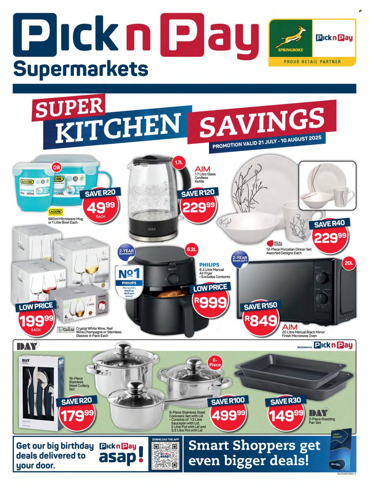 Pick n Pay Supermarket specials - 21/07/2025 - 10/08/2025. Page 1