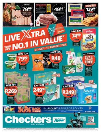 Checkers catalogue  - 21/07/2025 - 10/08/2025.