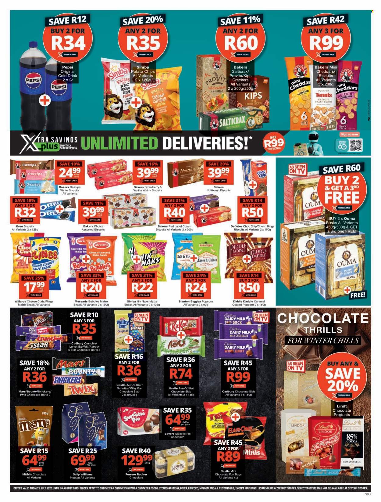 Checkers specials - 21/07/2025 - 10/08/2025. Page 9