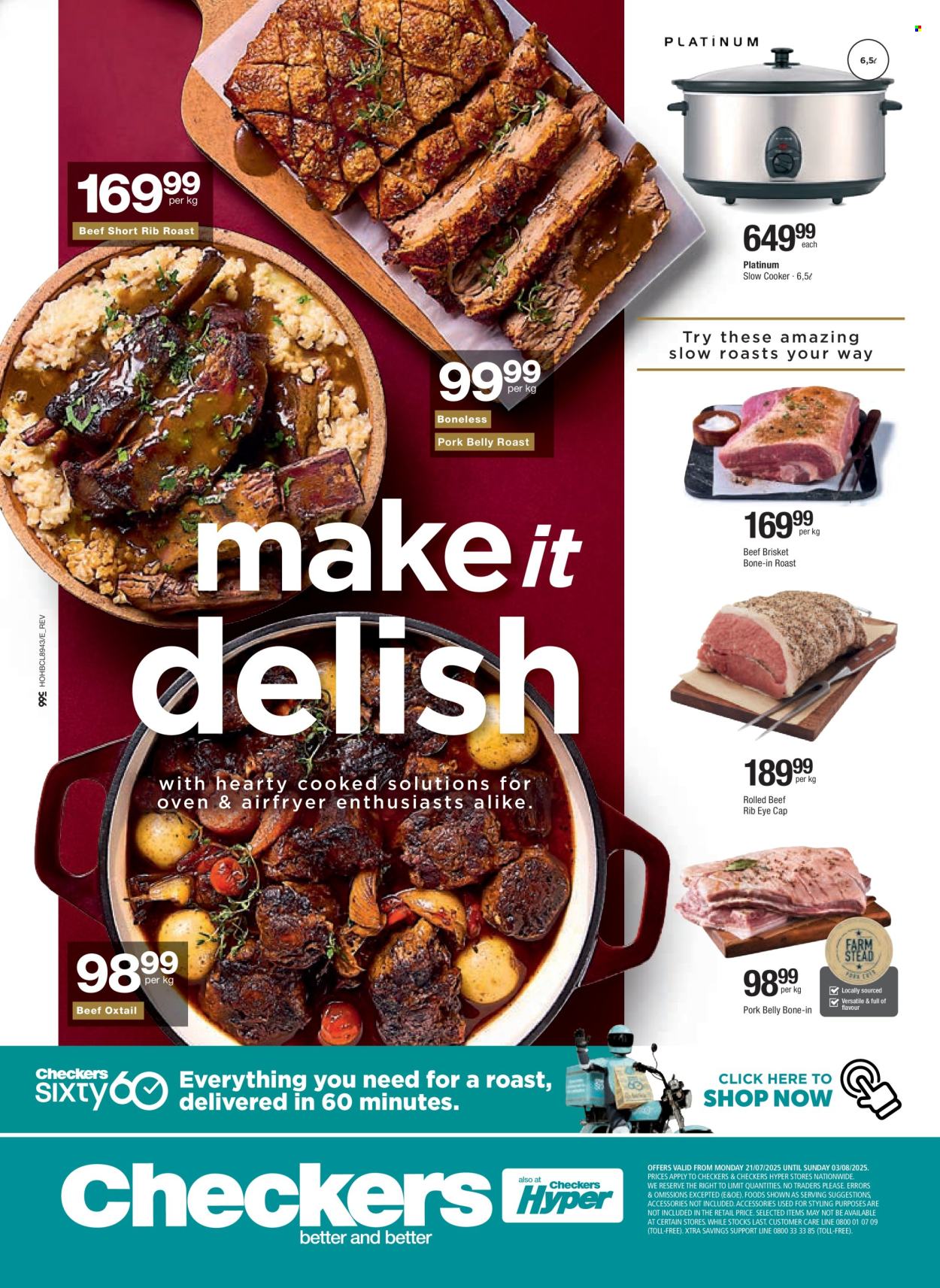 Checkers specials - 21/07/2025 - 03/08/2025. Page 8