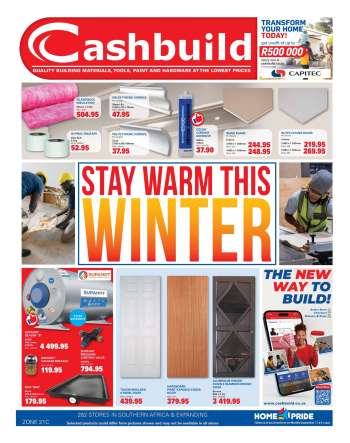 Cashbuild catalogue  - 21/07/2025 - 24/08/2025.