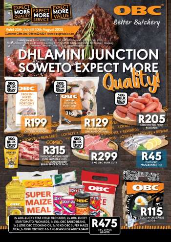 OBC catalogue  - 25/07/2025 - 10/08/2025.
