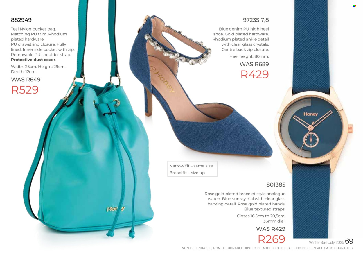 Honey specials. Page 71