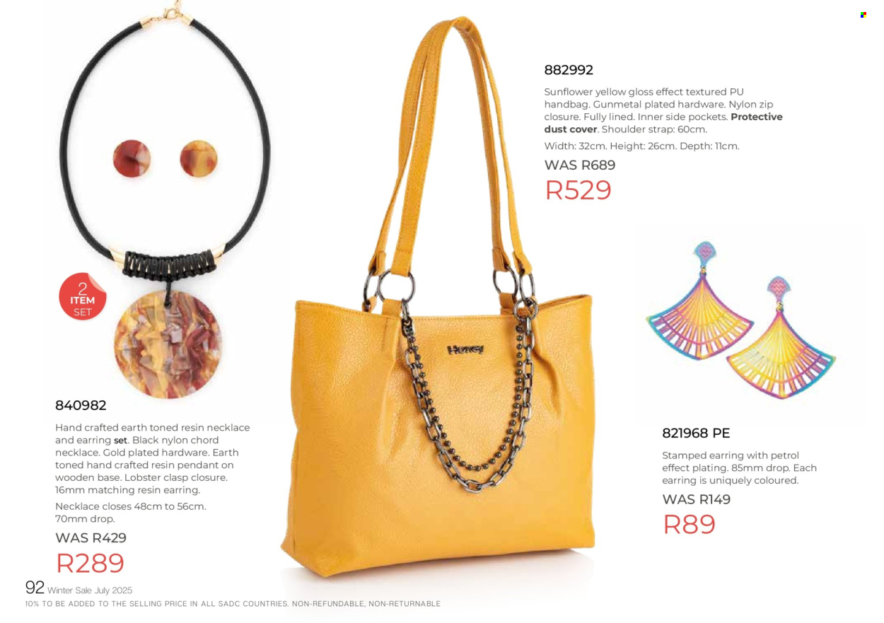Honey specials. Page 94