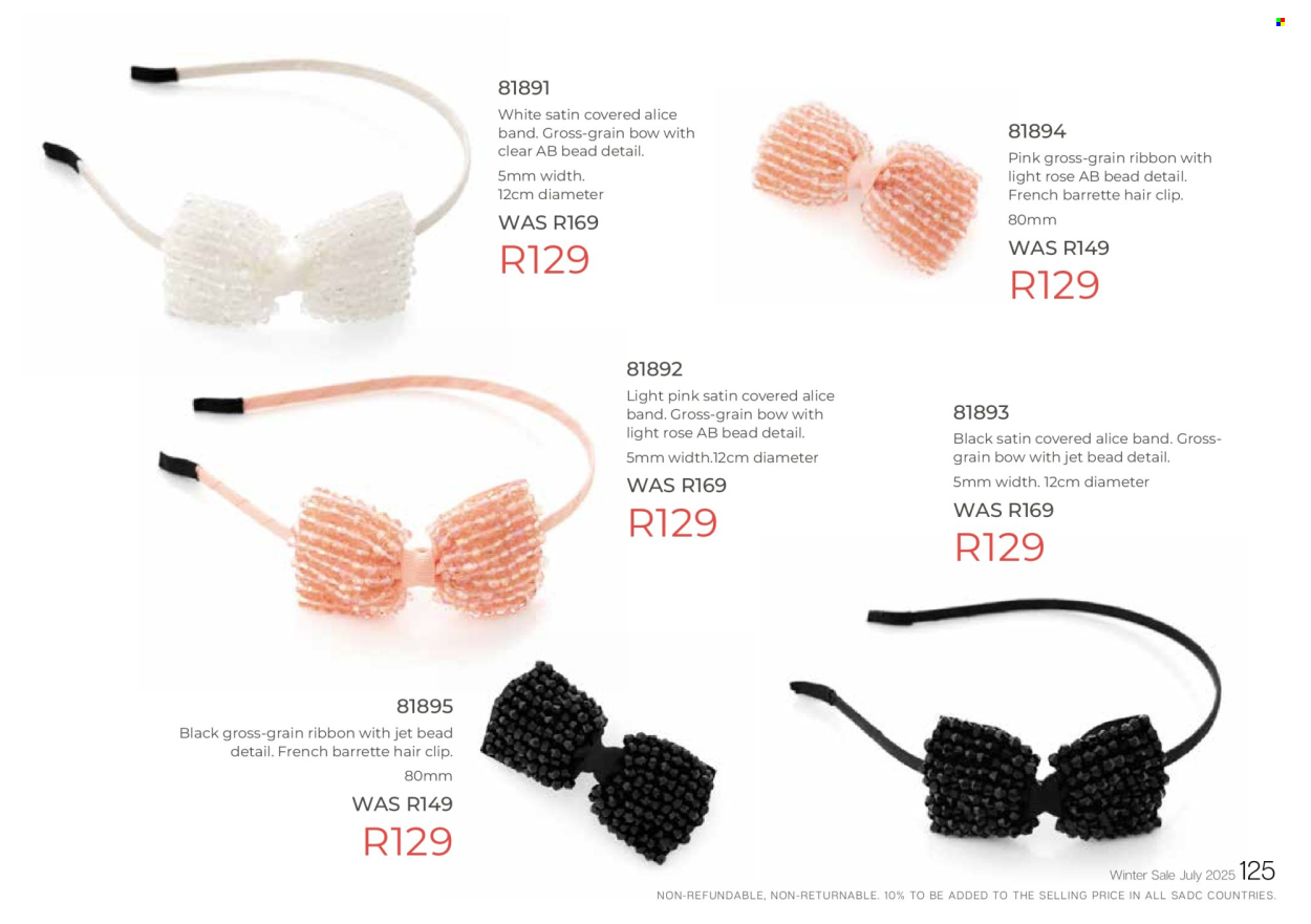 Honey specials. Page 127
