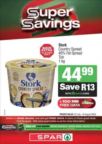 SPAR catalogue  - 22/07/2025 - 06/08/2025.