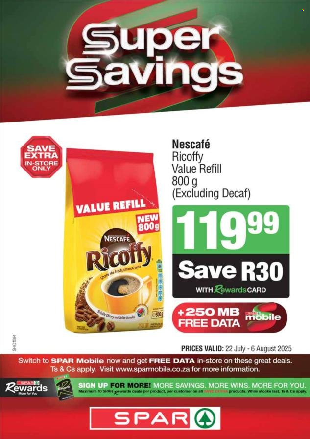 SPAR specials - 22/07/2025 - 06/08/2025. Page 3
