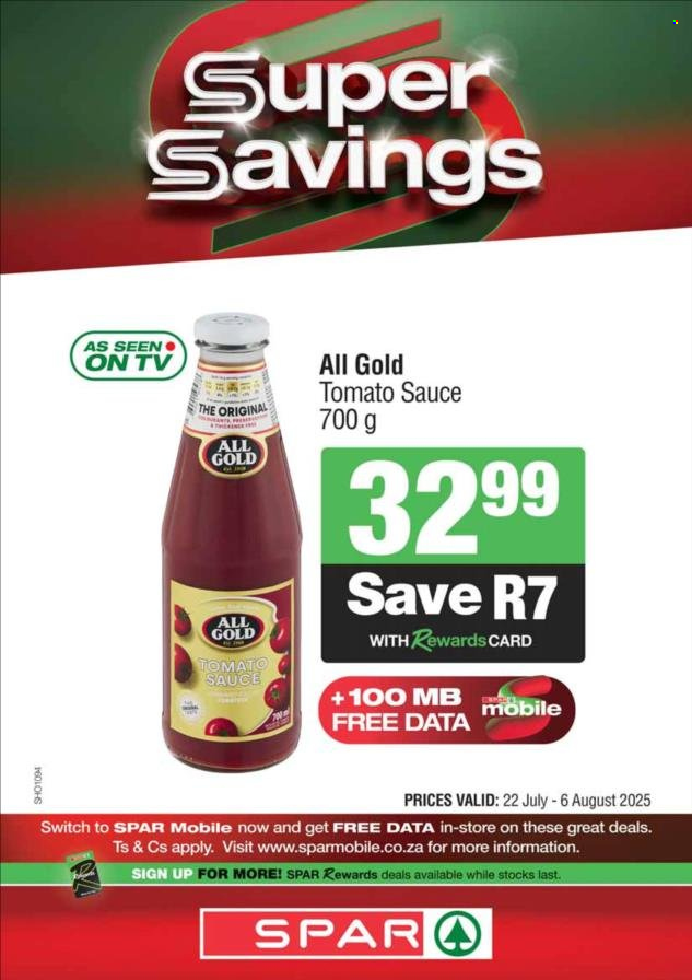 SPAR specials - 22/07/2025 - 06/08/2025. Page 8