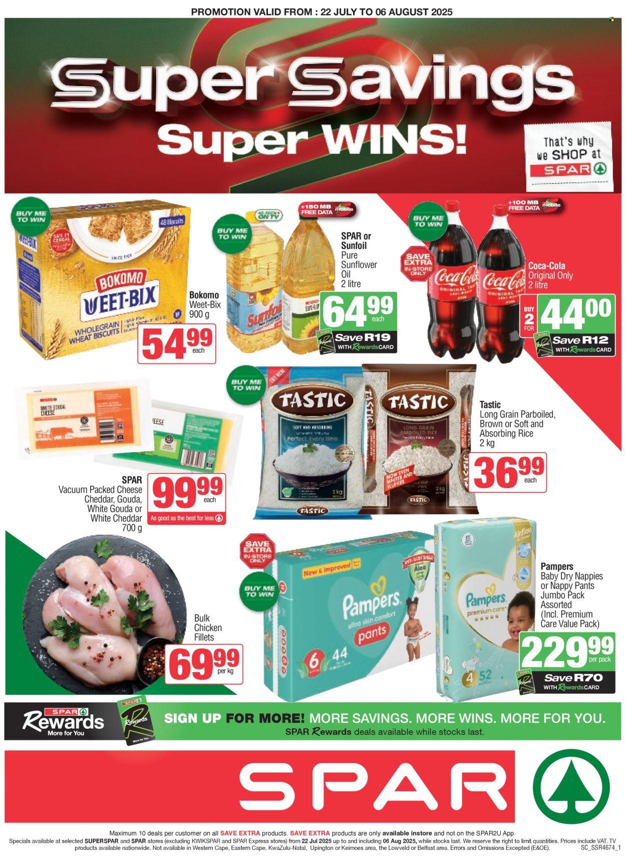 SPAR specials - 22/07/2025 - 06/08/2025. Page 1