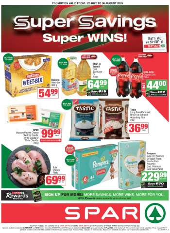 SPAR catalogue  - 22/07/2025 - 06/08/2025.