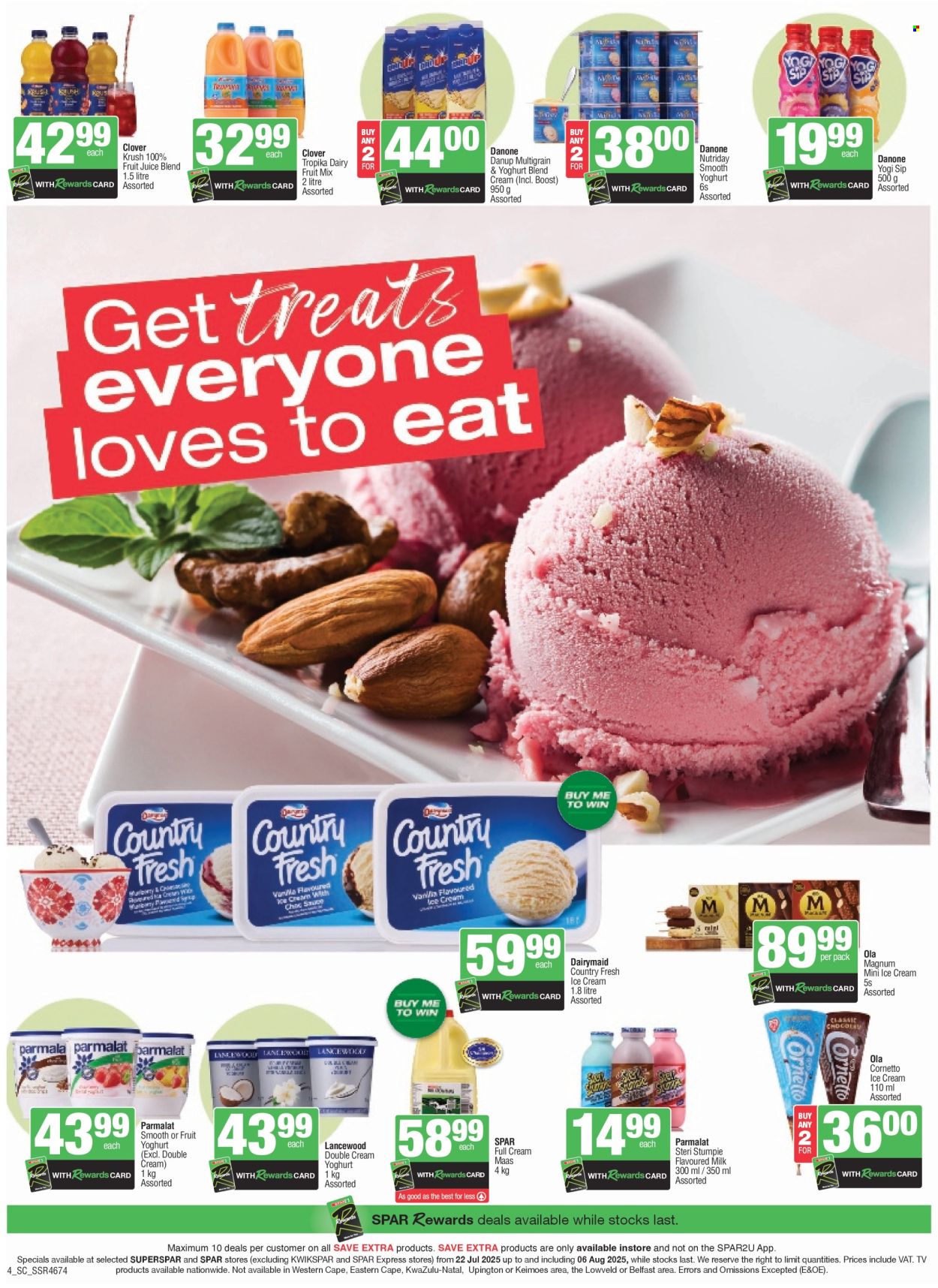 SPAR specials - 22/07/2025 - 06/08/2025. Page 4