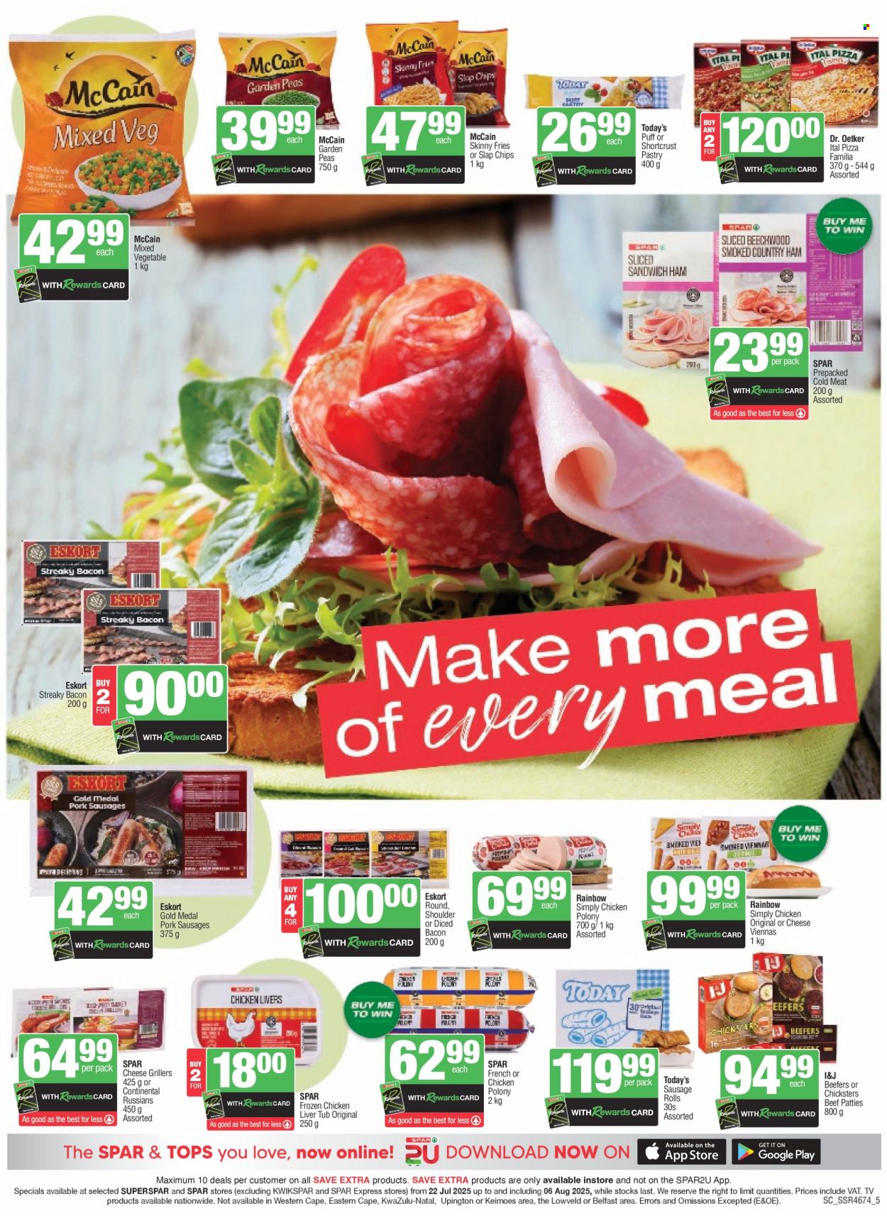 SPAR specials - 22/07/2025 - 06/08/2025. Page 5