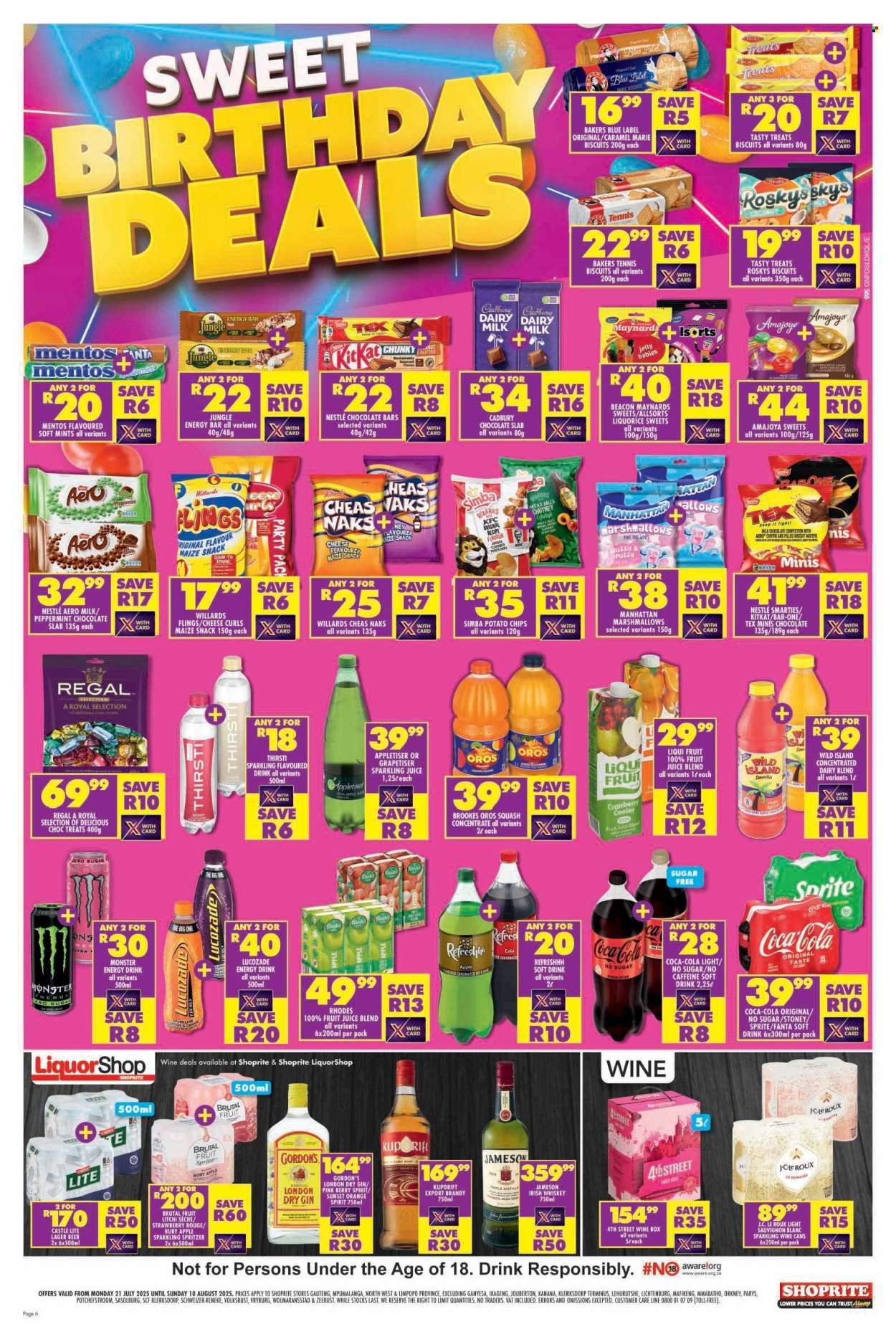 Shoprite specials - 21/07/2025 - 10/08/2025. Page 6