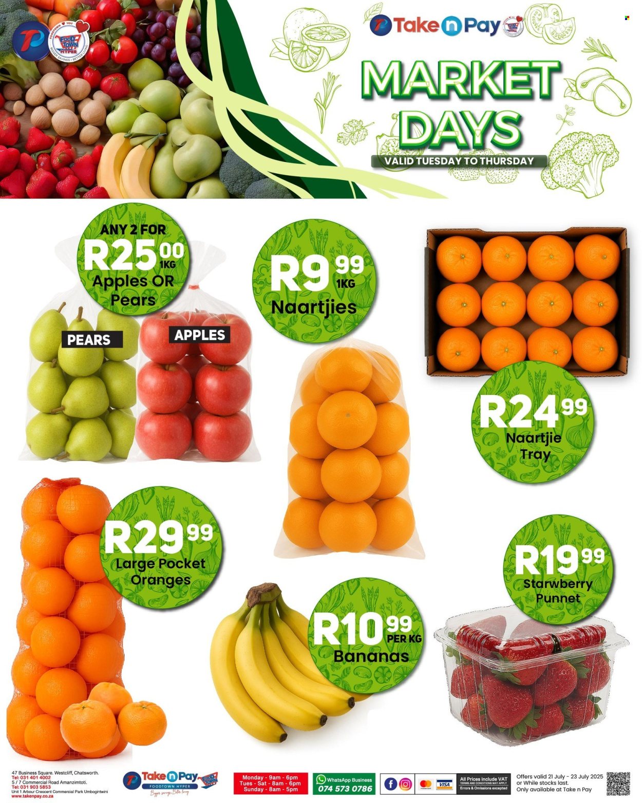 Take n Pay specials - 21/07/2025 - 23/07/2025. Page 1