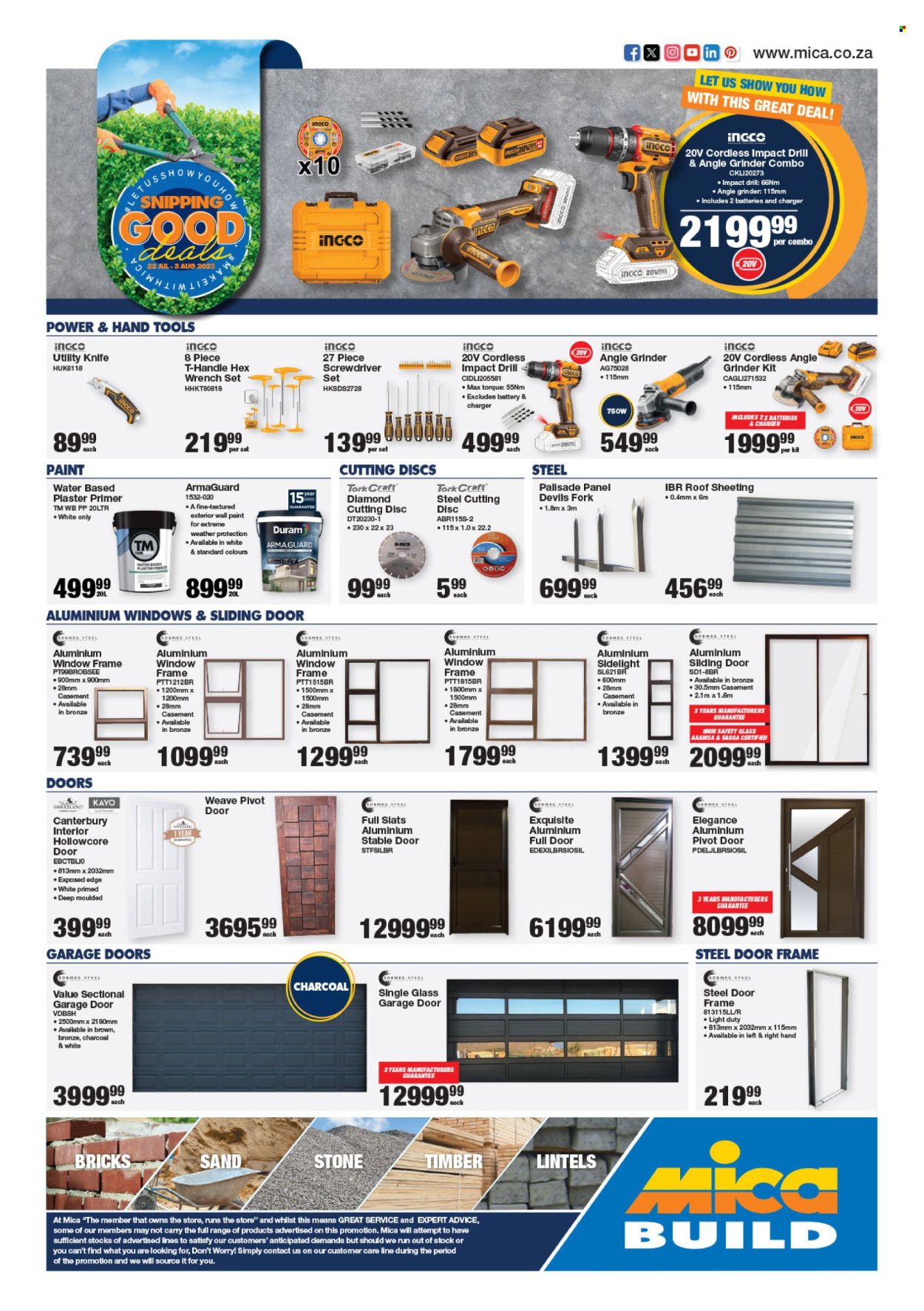 Mica specials - 22/07/2025 - 03/08/2025. Page 1