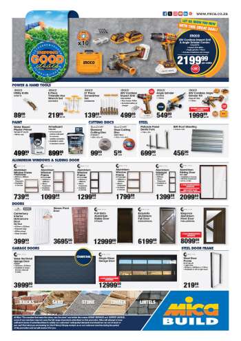 Mica catalogue  - 22/07/2025 - 03/08/2025.