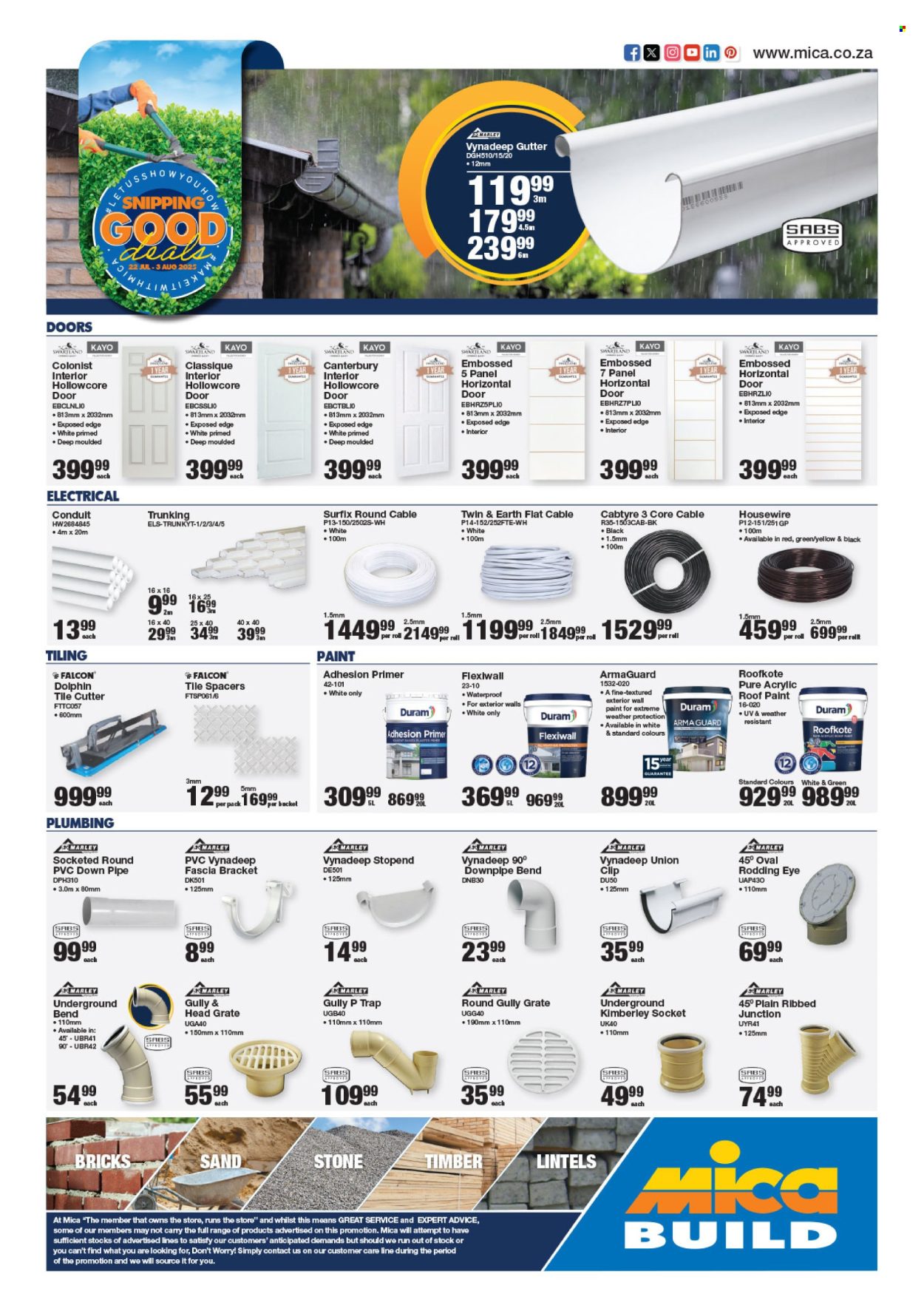 Mica specials - 22/07/2025 - 03/08/2025. Page 1