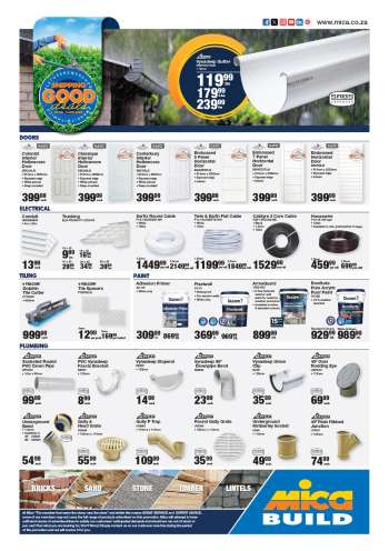 Mica catalogue  - 22/07/2025 - 03/08/2025.