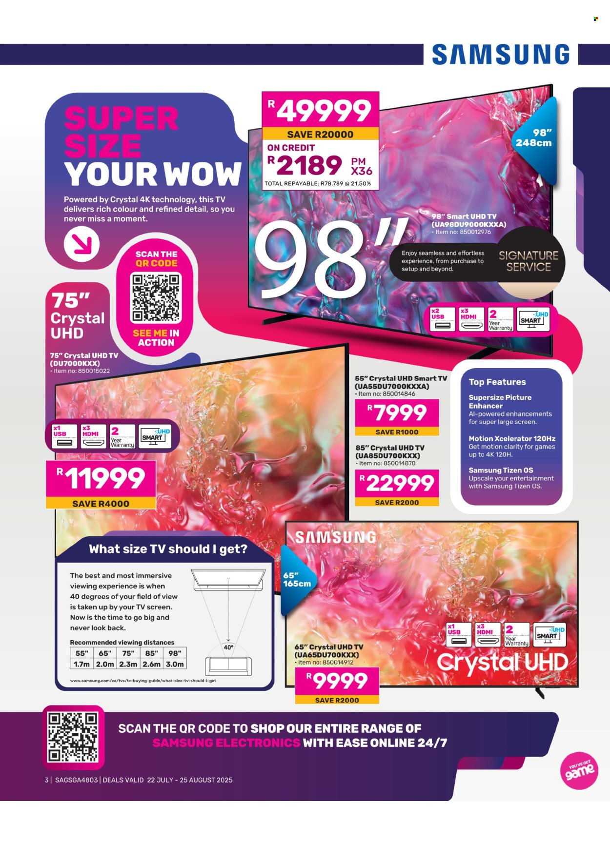 Game specials - 22/07/2025 - 25/08/2025. Page 3