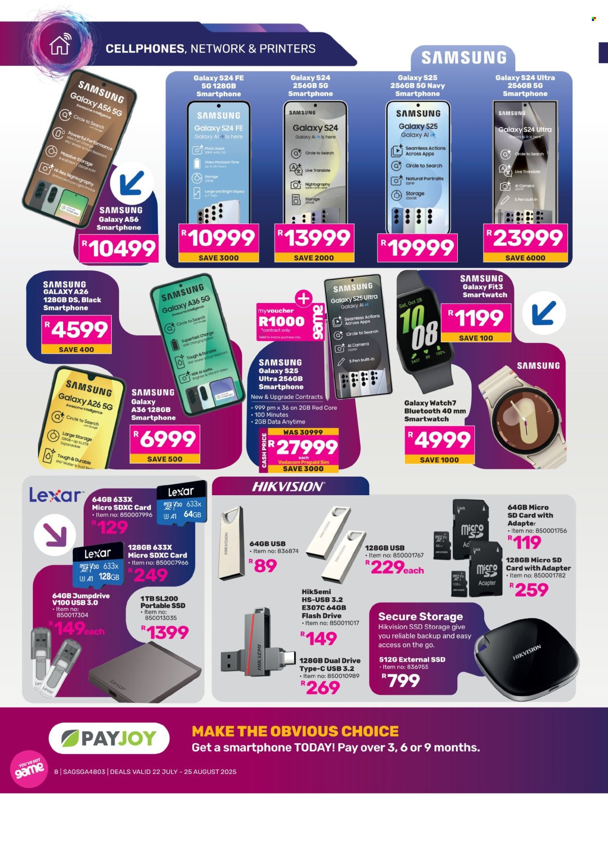 Game specials - 22/07/2025 - 25/08/2025. Page 8